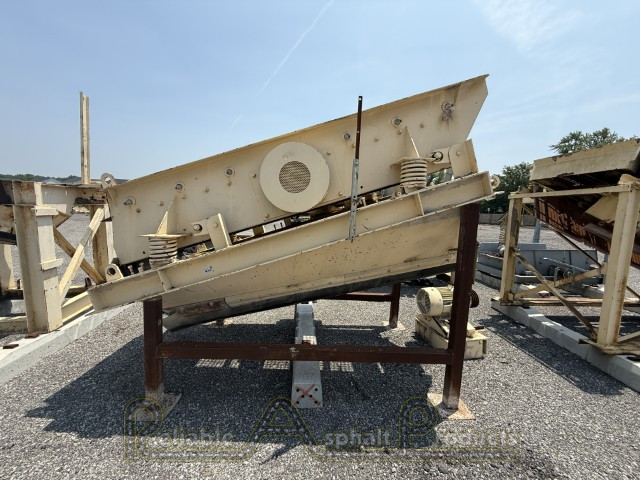 RAP-16906 Single Deck 4' x 10' Scalping Screen - Reliable Asphalt Products
