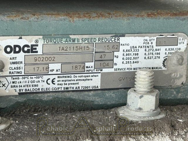 RAP-17023 14in x 20′ Tube Auger -Reliable Asphalt Products (5)