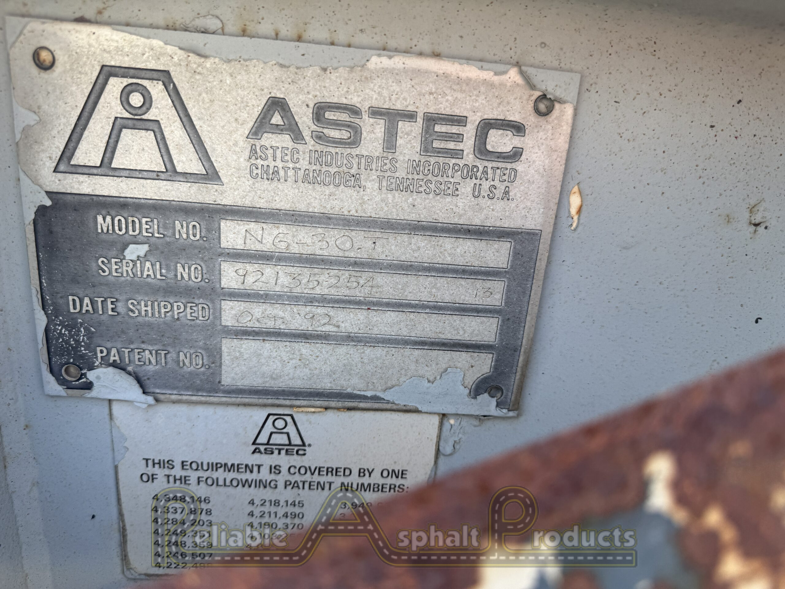 RAP-16854 Astec Nom 500tph Transfer Slat – Reliable Asphalt Products (5)