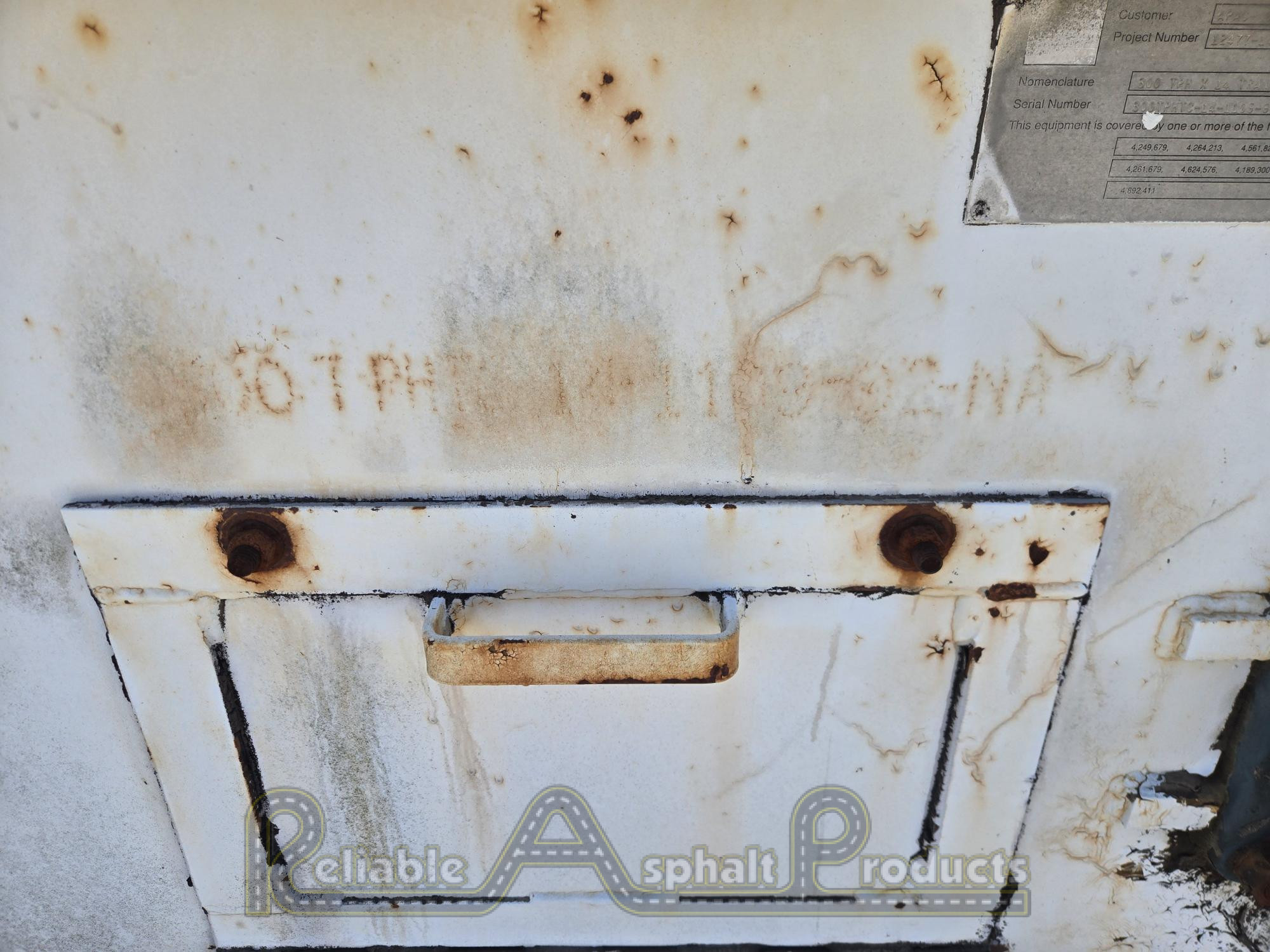 RAP-17096 Gencor 300tph Transfer Slat – Reliable Asphalt Products ( (8)